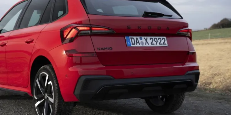 Dettagli neri sul posteriore